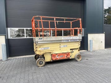 Veiling: Schaarlift JLG 3246ES Elektrisch 11.68m 2012, Ophalen