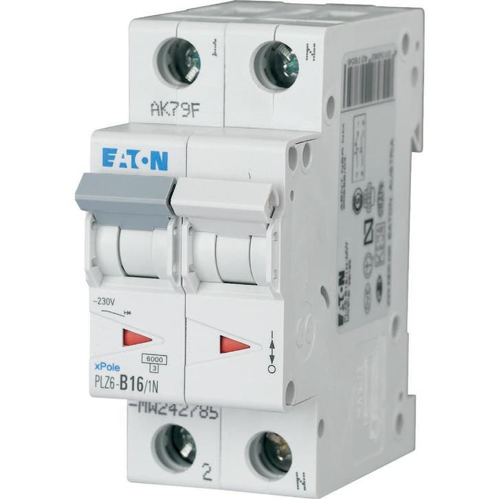 Disjoncteur EATON INDUSTRIES PLZ - 242811, Bricolage & Construction, Électricité & Câbles, Envoi