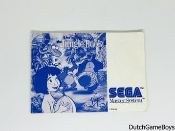 Sega Master System - The Jungle Book - Manual, Autos : Divers, Modes d'emploi & Notices d'utilisation, Verzenden