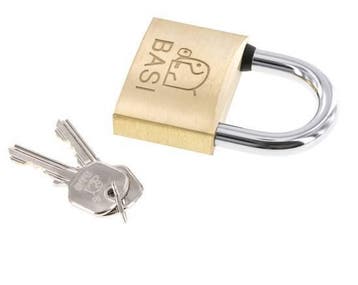 Cadenas à cylindre 60 Verrouillage simultané avec fermeture, Verzenden