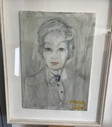 Primo Conti (1900-1988) - Portrait Ginetta Gariboldi Rondi