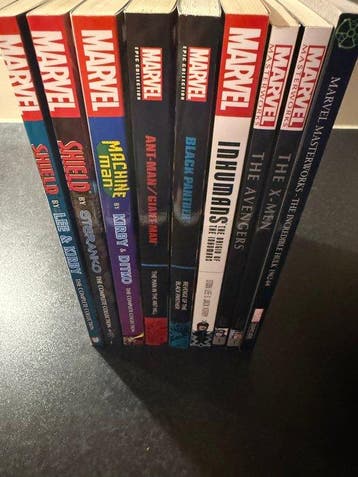 Jack Kirby Marvel Trade Paperbacks - 9