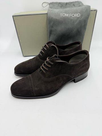 Tom Ford - Veterschoenen - Maat: EU 44, Nieuw