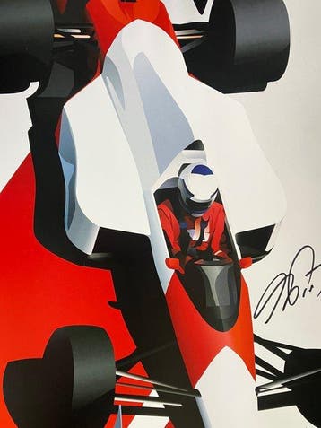 Mclaren - Alain Prost - 1989 - Print, Verzamelen, Nieuw