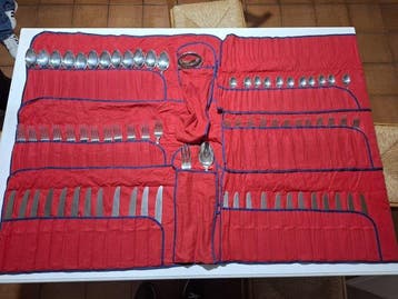 Argencar - Bestekset voor 12 personen (75) - CONTOUR - Staal