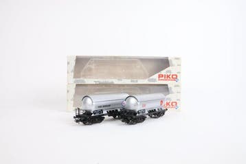 Piko H0 - 54527/54528 - Wagon de marchandises pour trains