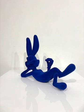 Van Apple - The Blue Rebel Bunny