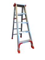 Aluminium Ladder | 2x5 Treden | A-kwaliteit, Doe-het-zelf en Bouw, Ophalen of Verzenden, Nieuw
