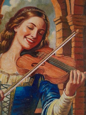 Fernando Ribaudo - La Violinista Celeste