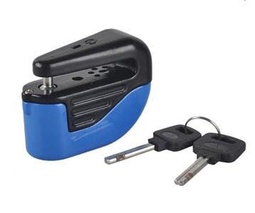 Remschijf slot rem schijf remschijfslot + ALARM motor scoote, Motoren, Verzenden, Nieuw
