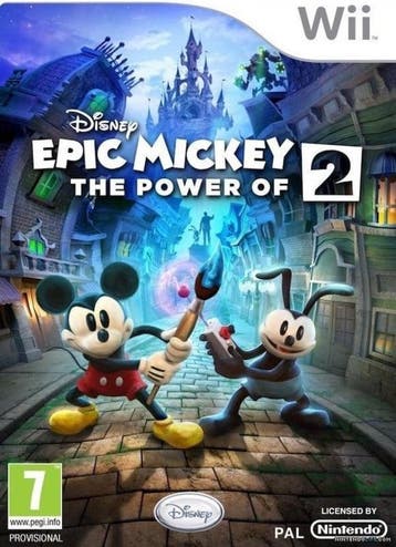 Disney Epic Mickey 2 the Power of Two (Wii Games), Consoles de jeu & Jeux vidéo, Ophalen of Verzenden