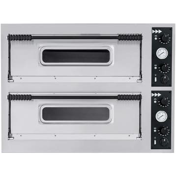 Pizzaoven | BASIC | Elektrisch | 4+4x Ø35cm | 45°C/455°C |, Verzenden, Nieuw in verpakking