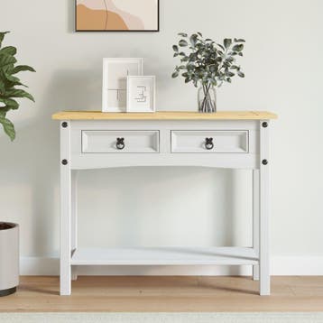 vidaXL Wandtafel Mexicaans grenenhout Corona-stijl, Verzenden