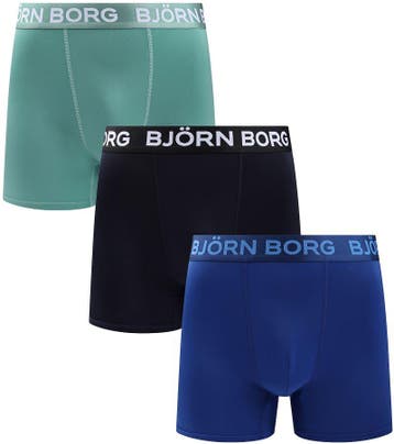 Bjorn Borg Boxers Microfiber 3Pack Multicolour maat XL Heren, Kleding | Heren, Ondergoed, Verzenden, Blauw, Bjorn Borg, Boxer
