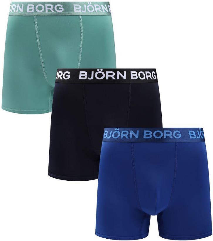 Bjorn Borg Boxers Microfiber 3Pack Multicolour maat XL Heren, Kleding | Heren, Ondergoed, Blauw, Boxer, Verzenden