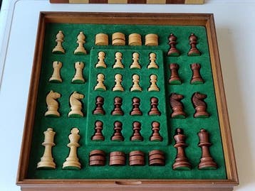 Schaakspel - Hout