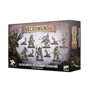 Necromunda Shadar Hunters and Arthromite spinewyrms, Ophalen of Verzenden
