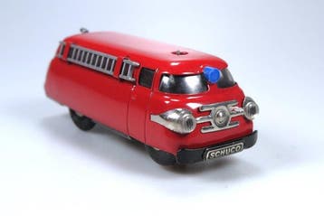 Schuco - Patent Nr. 3047 Varianto Brandweer Ladderwagen met