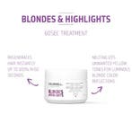 Goldwell Dualsenses Blondes &amp; Highlights 60sec Treatment, Verzenden, Nieuw, Gel, Wax, Haarlak of Mousse