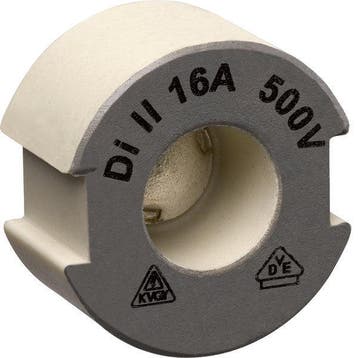 Hager E27 DII Insteek Keramische Zekering Meter Schroef 16A, Verzenden, Nieuw