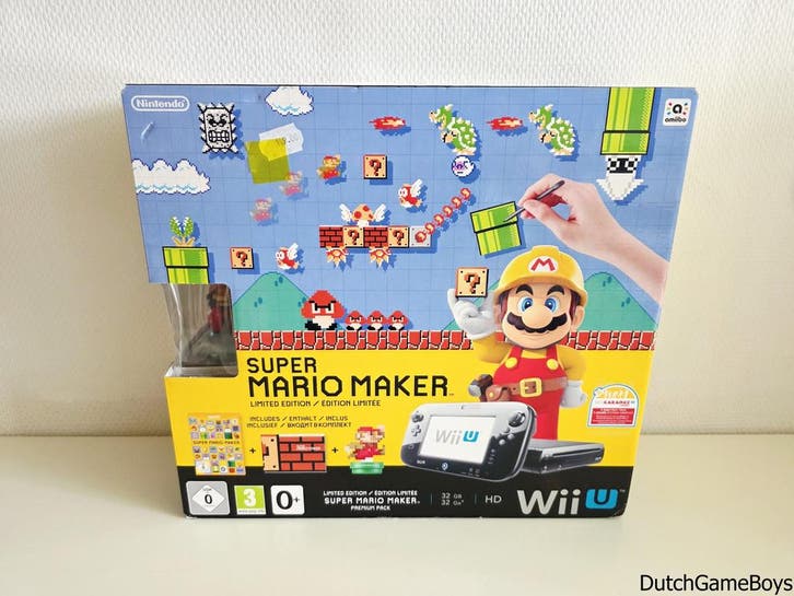 Nintendo Wii U - Console - Premium Pack - Super Mario Maker, Consoles de jeu & Jeux vidéo, Consoles de jeu | Nintendo Wii U, Envoi