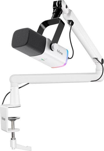 Studioarm  FIFINE - TAM8 - USB / XLR Studio microfoon Met..., Verzenden