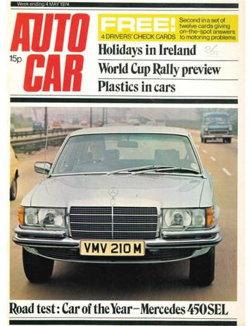 1974 AUTOCAR MAGAZINE 4046 ENGELS, Ophalen of Verzenden, Nieuw
