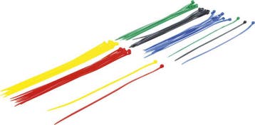 Kabelbinder assortiment kleur 4,8 x 300 mm 50-dlg, Verzenden, Nieuw