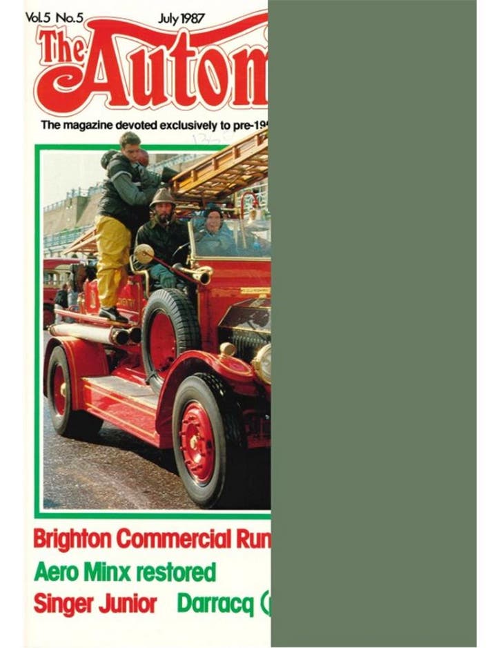 1987 THE AUTOMOBILE MAGAZINE 05, Livres, Autos | Brochures & Magazines, Enlèvement ou Envoi