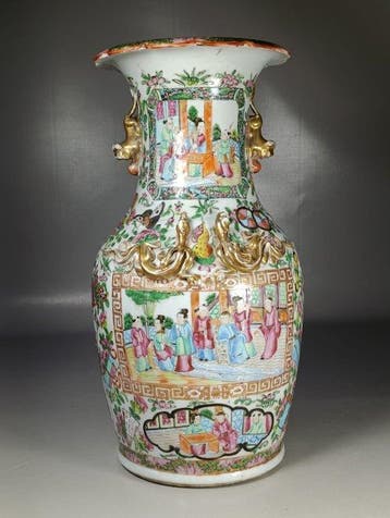 Vaas - Porselein - China - Qing Dynastie (1644-1911)