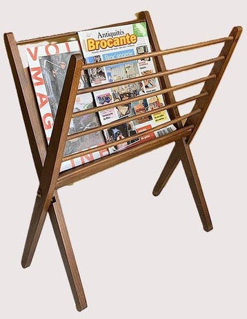 Rek - Hout - Lectuurrek opvouwbaar