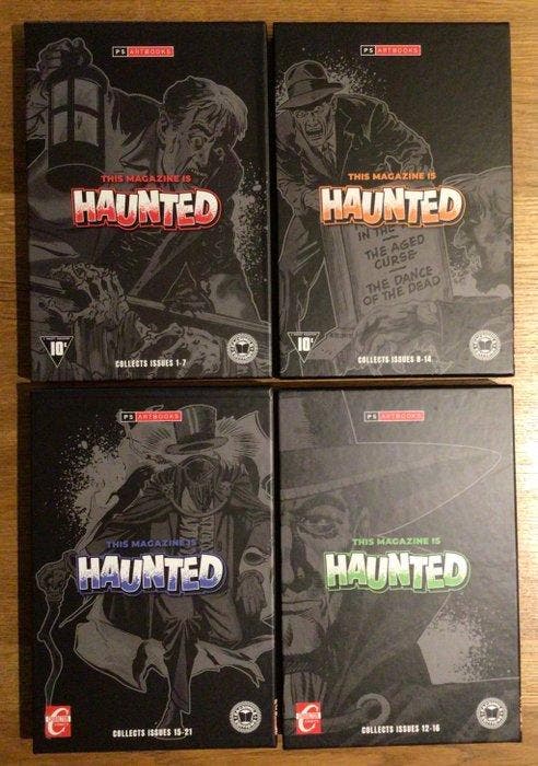 Haunted - This Magazine Is Haunted - 4 Comic collection -, Boeken, Strips | Comics