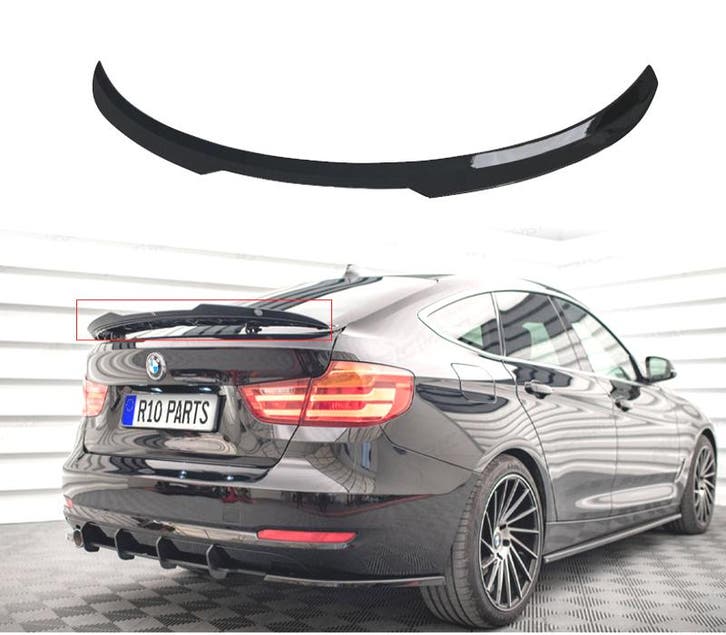 SPOILER BMW SERIE 3 GT F34 13-16 NOIR BRILLABNT, Autos : Pièces & Accessoires, Carrosserie & Tôlerie, Envoi