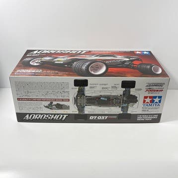Tamiya 1:10 - Modelbouwdoos - AQROSHOT DT-03T R/C 2WD Racing, Nieuw