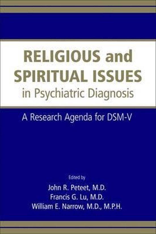 Religious and Spiritual Issues in Psychiatric Diagnosis - Jo, Livres, Livres d'étude & Cours, Envoi