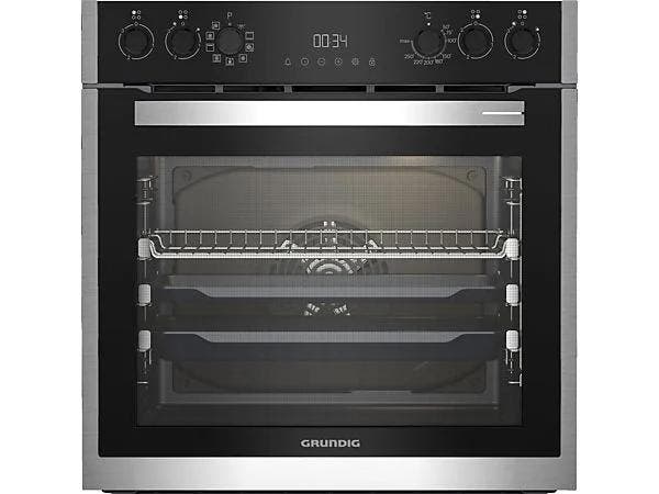 Grundig GEHM19310B - Inbouw oven - 60 cm - 72L - Hetelucht &, Elektronische apparatuur, Ovens, Ophalen of Verzenden