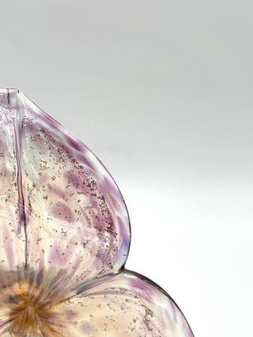 Tafelmiddenstuk (2) - Glas - Glazen kunstbloemen