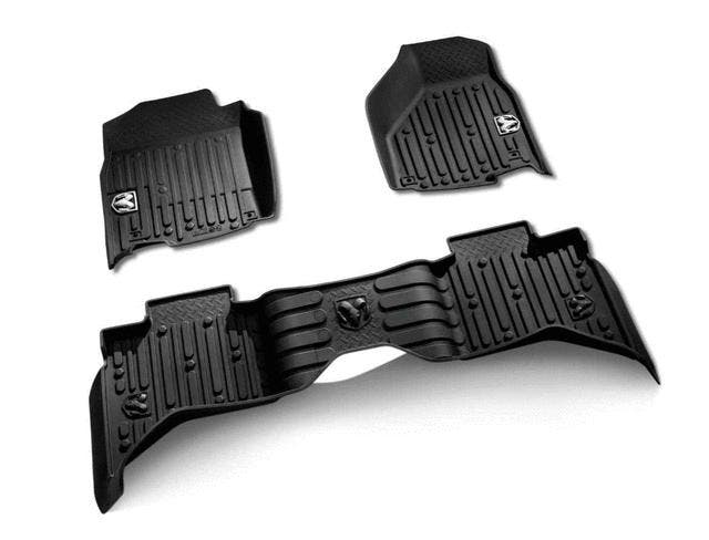 All-Weather Floor mats Crew Cab 13+ V+A, Auto diversen, Auto-accessoires, Ophalen of Verzenden