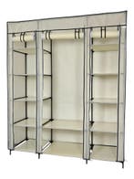 Lendo Online Kledingkast Opvouwbaar 145×44×170 cm Crème, Verzenden, Nieuw