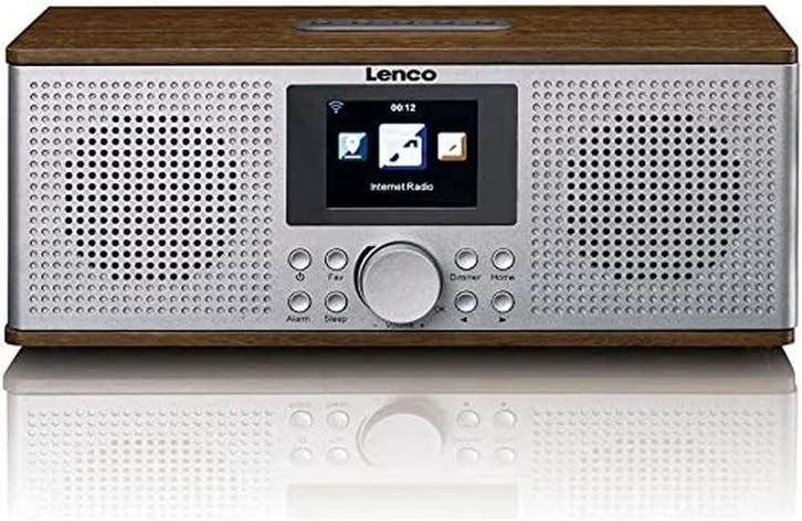 Lenco DIR-170WA DIR-170 Internet tafelradio DAB+, FM AUX, Bl, Huis en Inrichting, Woonaccessoires | Overige, Nieuw, Verzenden