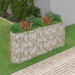 vidaXL Gabion plantenbak verhoogd 260x50x100 cm, Verzenden
