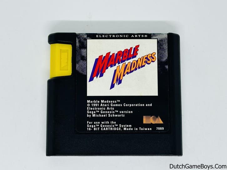 Sega Genesis - Marble Madness, Games en Spelcomputers, Spelcomputers | Sega, Gebruikt, Verzenden