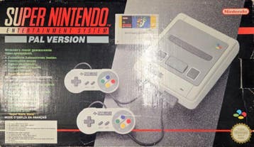 SNES in doos complete (Snes tweedehands), Games en Spelcomputers, Games | Nintendo NES, Ophalen of Verzenden, Nieuw