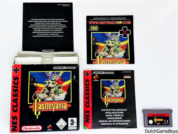 Gameboy Advance / GBA - Castlevania - NES Classics - NEU6, Games en Spelcomputers, Games | Nintendo Game Boy, Gebruikt, Verzenden