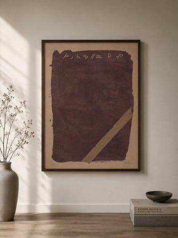 Antoni Tapies (1923-2012) - Llambrec Material XIII