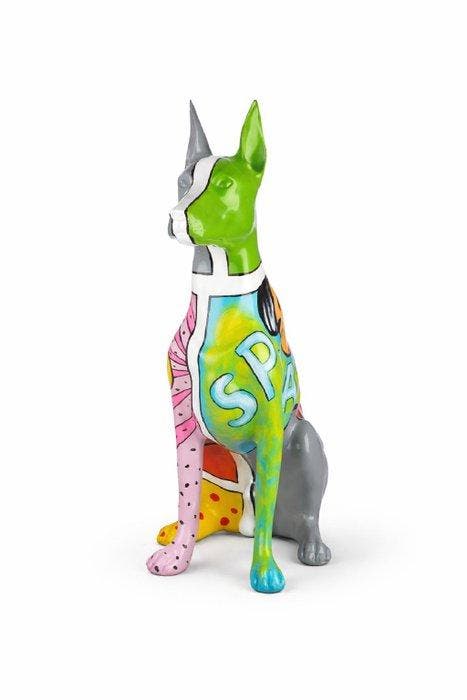 sculptuur, Exclusieve Pop Art Doberman – Nieuw – Statement, Antiek en Kunst, Curiosa en Brocante