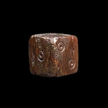 Oud-Romeins, Keizerrijk Been dobbelsteen - Ancient Roman