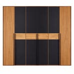Forestales Roxbury Massief Eikenhout Kledingkast - 200cm 4-D, Huis en Inrichting, Kasten | Kleerkasten, Nieuw