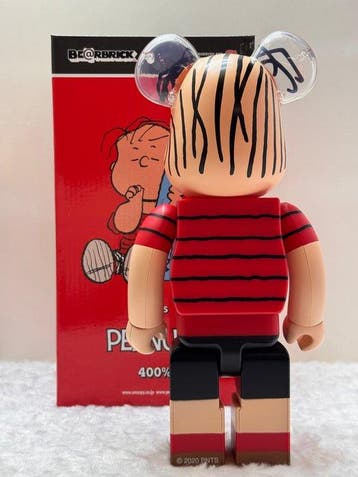 Medicom toy - BE@RBRICK 400% PEANUTS Linus Bearbrick