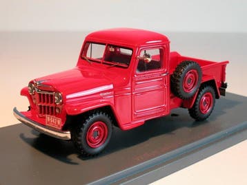 NEO 1:43 - Modelauto - Willys Jeep pickup 1954